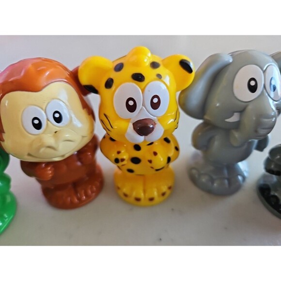 Vtech Smartville Alphabet Animal Replacement Interactive Plastic Figures 7 Lot - Picture 5 of 8